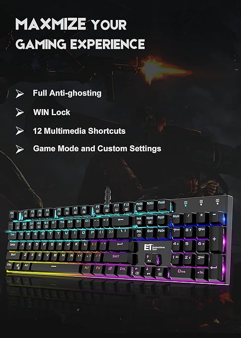 TDT Mechanical Gaming Keyboard
