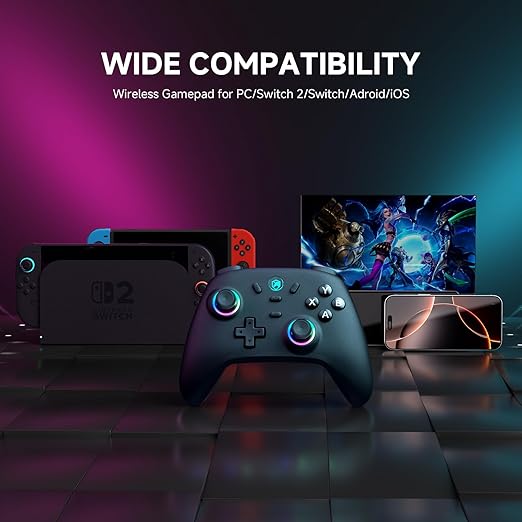 ECHT Power Wireless PC Gaming Controller