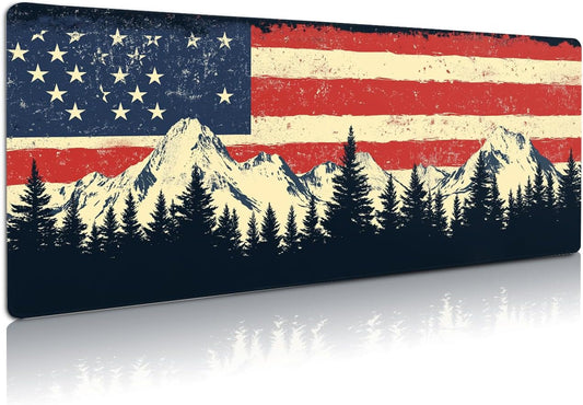 Extended Gaming Mouse Pad (USA Flag)