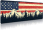 Extended Gaming Mouse Pad (USA Flag)