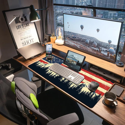 Extended Gaming Mouse Pad (USA Flag)