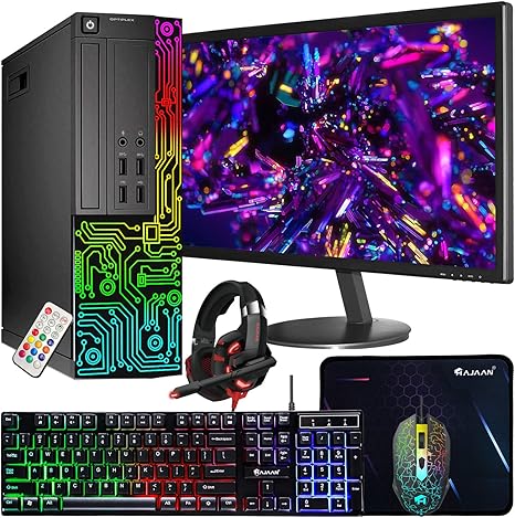 Dell OptiPlex Desktop RGB Computer PC