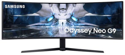 Samsung 49 G9 curved gaming monitor.